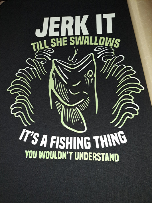 Jerk It Fishing Tee