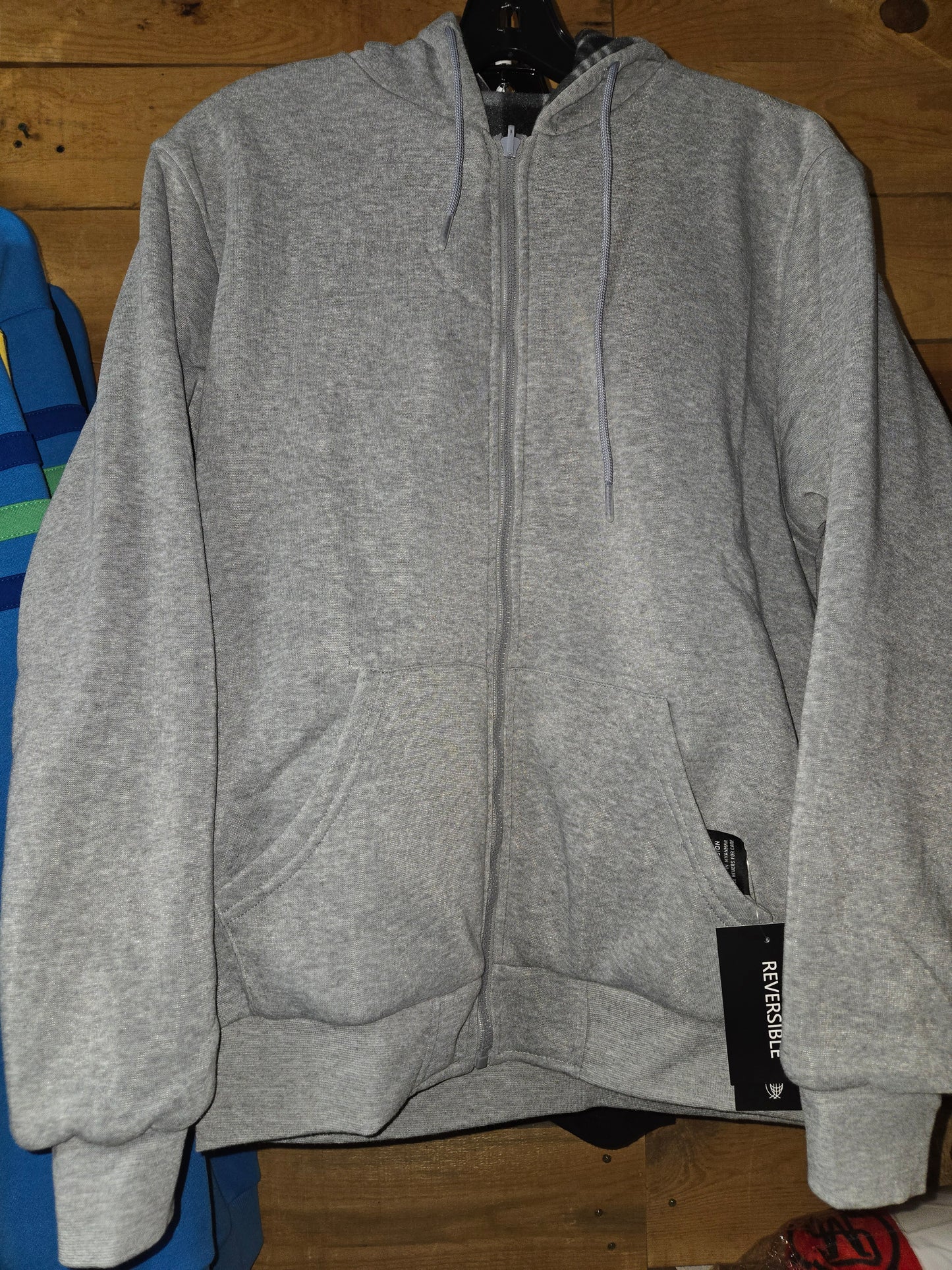 Reversible Zip-Up Hoodie
