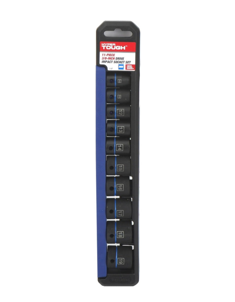 11pc Socket Set Impact 3/8"