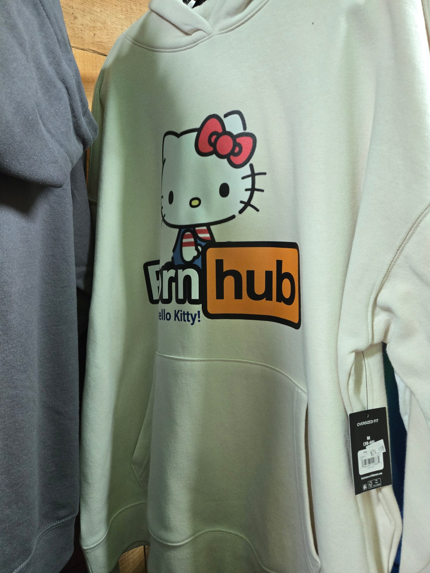 Hey Kitten Pullover Hoodie