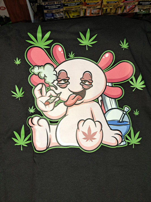 Smoking Axolotl T-Shirt