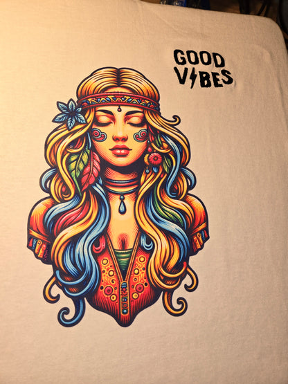 Good Vibes WhiteTee