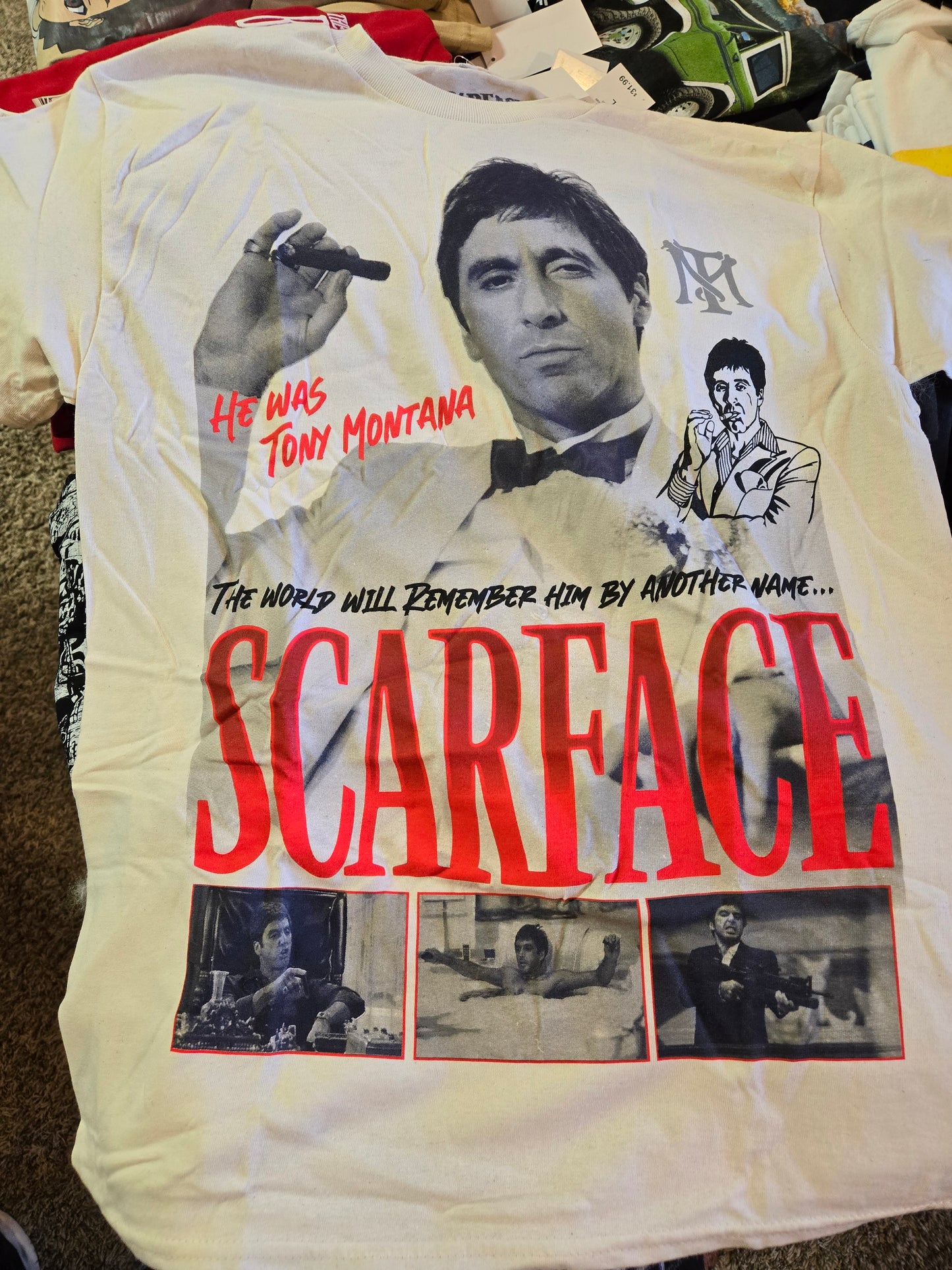 Scarface Rue21 off-white Tee