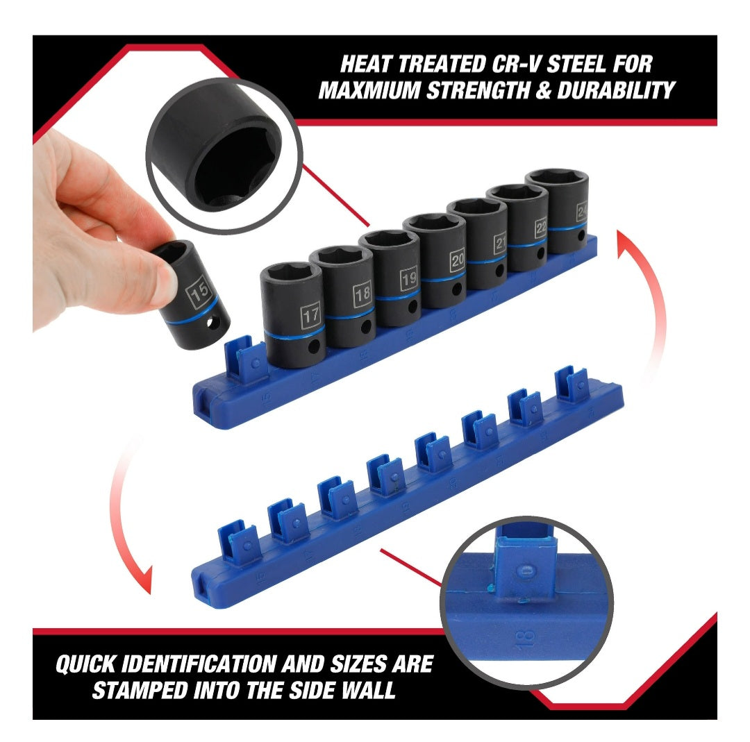 9pc Socket Set