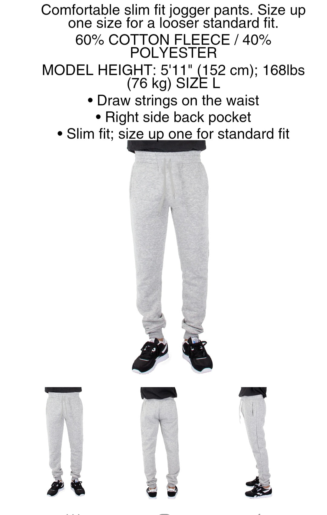 Warm-Ups Jogger Pants