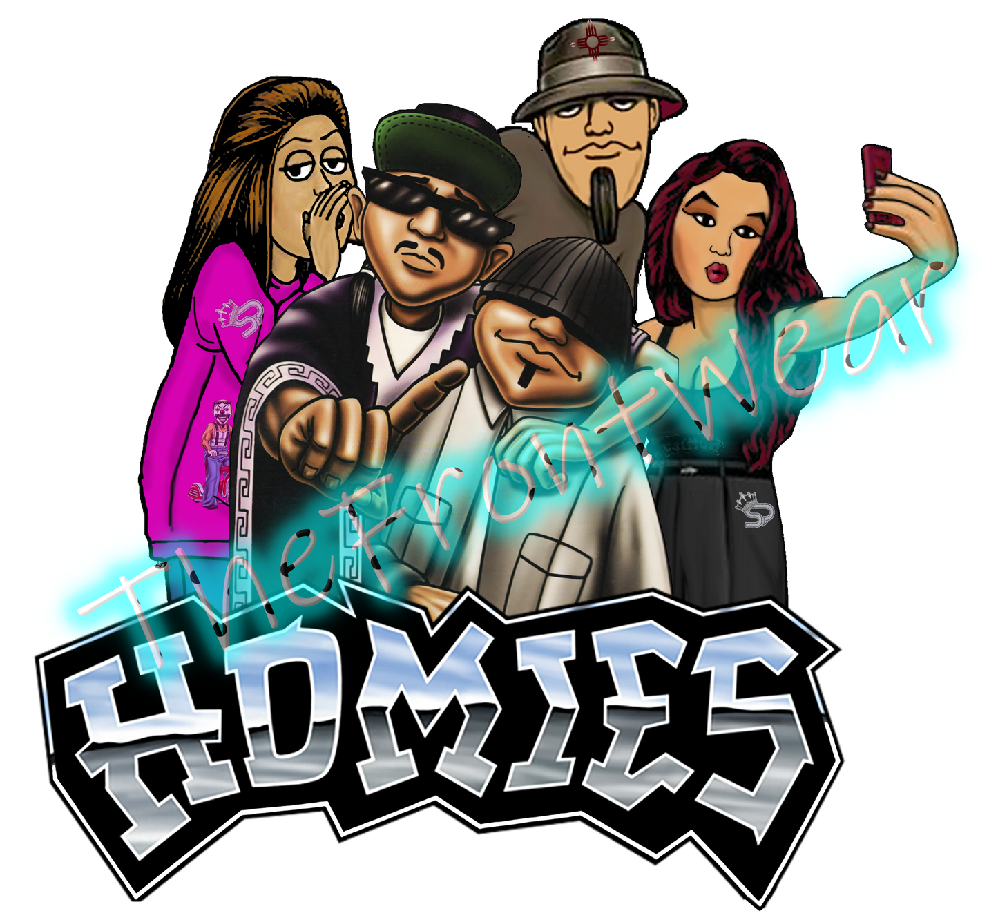 HOMIES Tee - Choose Design