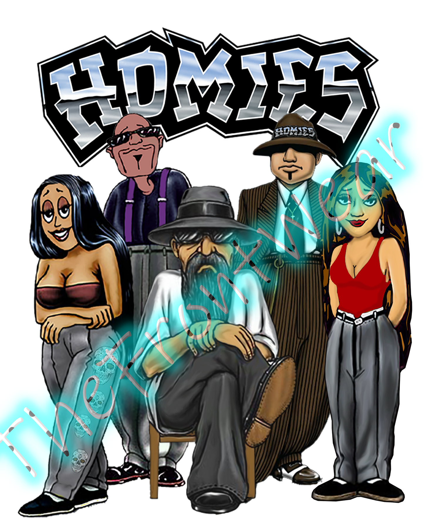 HOMIES OG Style T-Shirt